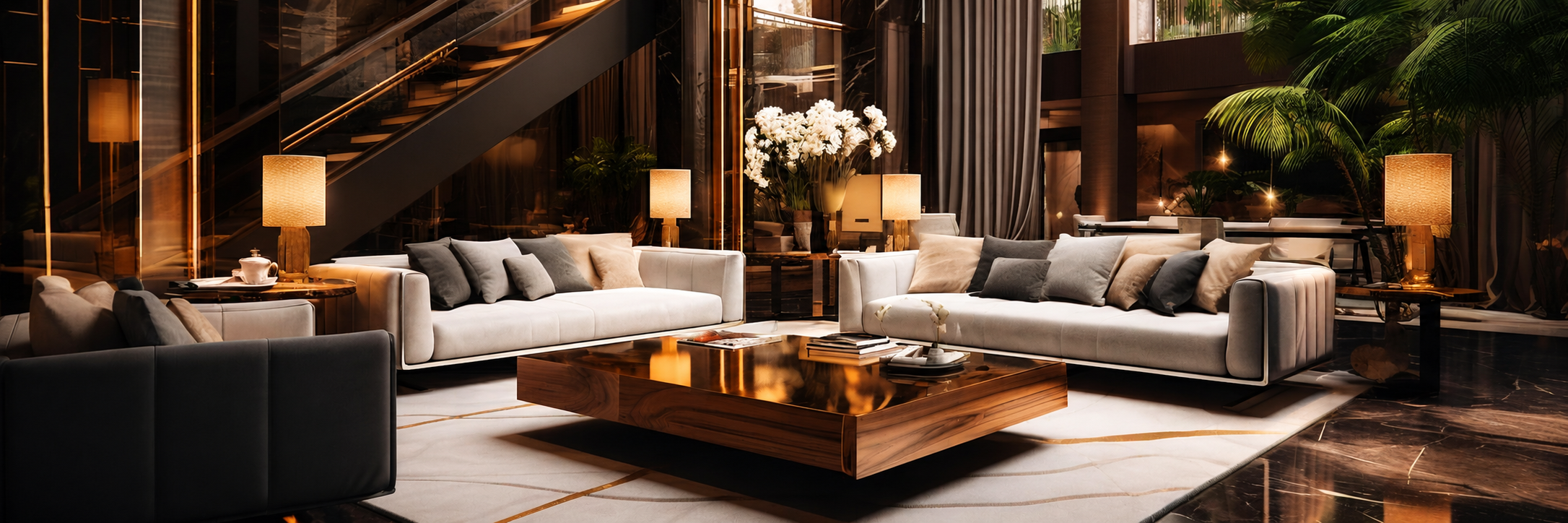 Refined residential interior by Alex Dickson Interiors